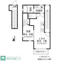 ベルコリーヌ大岡山の物件間取画像